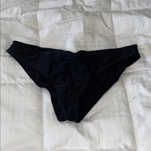 Black bikini bottoms